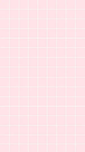 A Pink Grid Wallpaper With White Squares Wallpaper