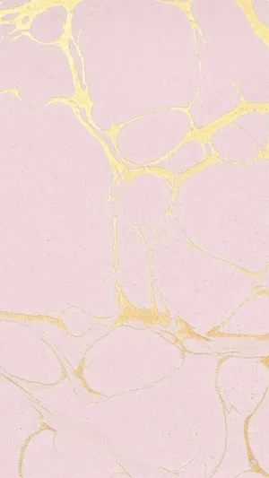 A Pink Marble Background With Gold Paint Wallpaper