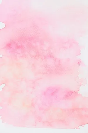 A Pink Watercolor Background With A White Background Wallpaper