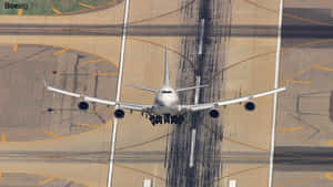 A Plane Is Taking Off Wallpaper