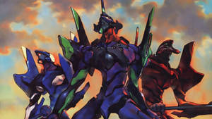 A Planet-saving Trio - Neon Genesis Evangelion Eva Units Wallpaper