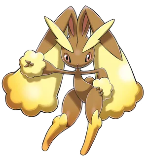 A Pokemon Character With A Yellow Hair And A Yellow Tail Wallpaper