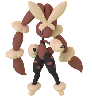 A Pokemon Character With Long Hair And A Bunny Tail Wallpaper