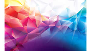 A Pop Of Rainbow Color Wallpaper