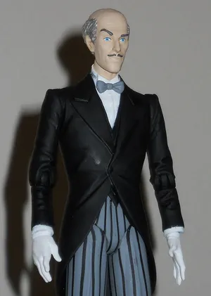 A Portrait Of The Esteemed Butler Alfred Pennyworth Wallpaper