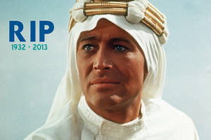 A Portrait Of The Iconic British Actor Peter O'toole Wallpaper