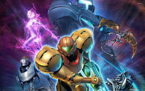 A Poster For Metroid Prime Wallpaper