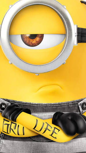 A Poster For The Movie Minions Wallpaper