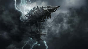 A Powerful Dark Storm Approaching Wallpaper