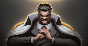 A Powerful Marine Admiral Wallpaper