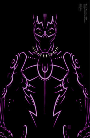 A Powerful Metal, Vibranium, Adorns Many Walls Across The World Wallpaper