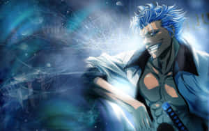 A Powerful Rendition Of Grimmjow Jaegerjaquez Wallpaper