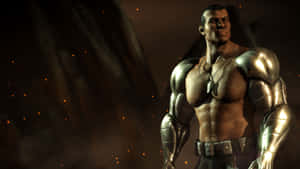 A Powerful Warrior, Jax In Action From Mortal Kombat Wallpaper