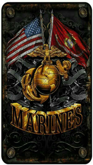 A Proud American: Us Marine Corps Wallpaper