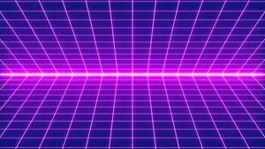 A Purple Grid With A Blue Background Wallpaper
