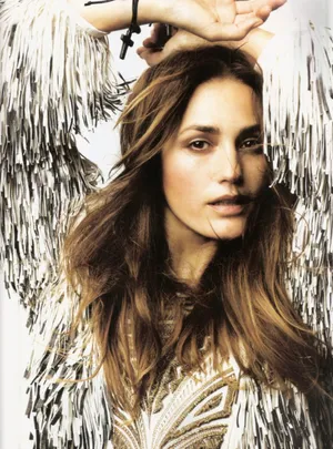 A Radiant Yasmin Le Bon Gracing The Ramp Wallpaper