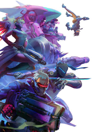 A Realistic Drawing Of A Video Game Character Wallpaper