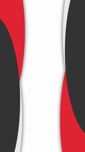 A Red And Black Background With A Circle Wallpaper