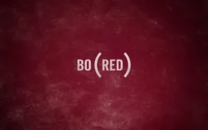 A Red Background With The Word Bo Red Wallpaper