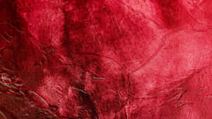 A Red Cloth With A Heart On It Wallpaper