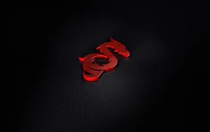 A Red Dragon Symbol Of Strength And Power Wallpaper