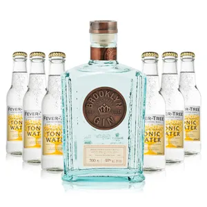 A Refreshing Brooklyn Gin Paired With Fever Tree Tonic Waters. Wallpaper