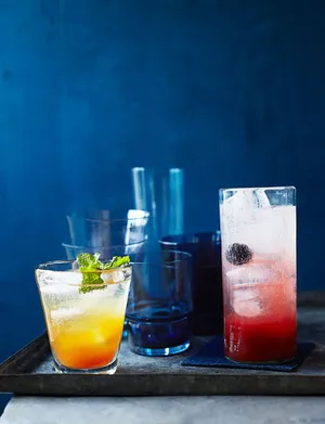 A Refreshing Glass Of Beautiful Drink Wallpaper