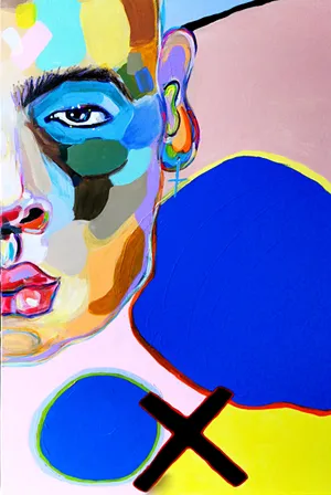 A Representation Of The Fragmented, Interconnectedness Of Subtlety And Complexity Associated With Postmodernism Wallpaper