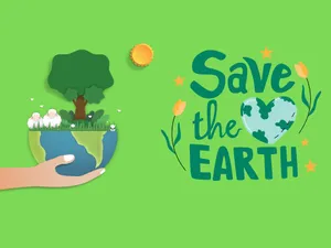 A Road That Leads Towards Nature Wallpaper