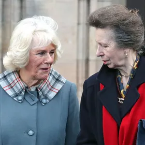 A Royal Gathering: Camilla With Princess Anne Wallpaper