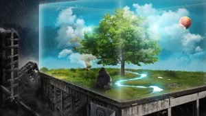 A Sad And Lonely Desktop Wallpaper Wallpaper