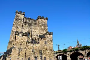 A Scenic Evening In Newcastle Upon Tyne Wallpaper