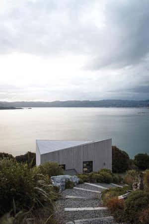 A Scenic View Of Lake Wanaka Wallpaper