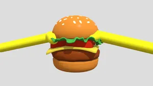 A Scrumptious Krabby Patty On A Plate Wallpaper