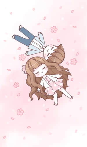 A Serene Forest Scene With The Sunrays Filtering Through Wallpaper