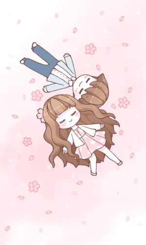 A Serene Forest Scene With The Sunrays Filtering Through Wallpaper