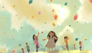 A Serene Lake Amidst Nature Reflecting The Colorful Sunset Wallpaper