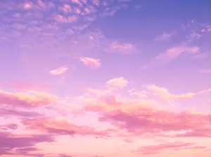 A Serene Pink Sky During Sunset Wallpaper