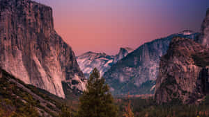 A Serene View Of California's Mountainous Terrain Wallpaper