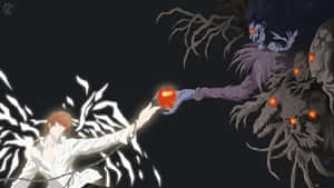 A Shinigami Preparing To Strike Wallpaper