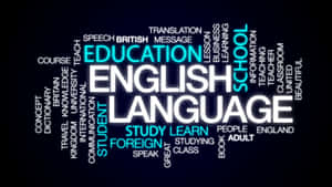 A Sign Board In English Wallpaper