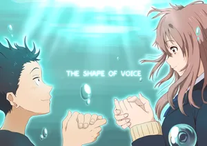 A Silent Voice Friends Take An Underwater Adventure. Wallpaper