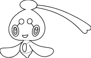 A Simple Drawing Of Phione Wallpaper