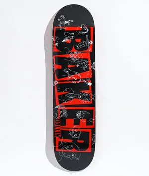 A Skateboard With The Word Bluff On It Wallpaper