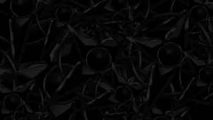 A Sleek 2560x1440 Black Wallpaper Wallpaper