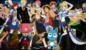 A Sleek All-in-one Multimedia Computer Connected To The Internet. Wallpaper