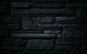 A Sleek And Minimalist Black Desktop Wallpaper