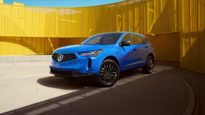 A Sleek And Stylish Acura Rdx On An Open Road Wallpaper