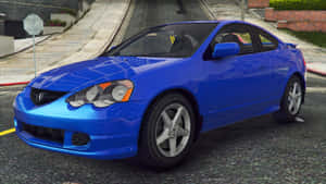 A Sleek And Stylish Acura Rsx On The Open Road Wallpaper