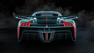 A Sleek Hongqi Luxury Car On The Move Wallpaper